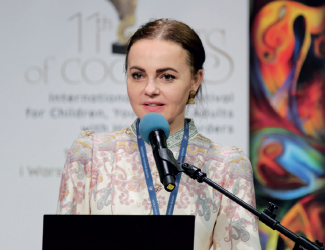 Mgr Barbara Kaczyńska, dyrektor artystyczna Festiwalu
