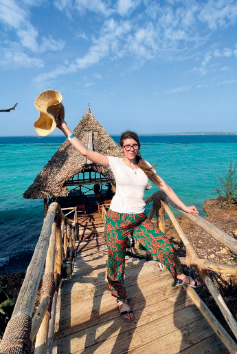 Podróż poślubna na Zanzibar, rok po wszczepieniu implantu, luty 2025